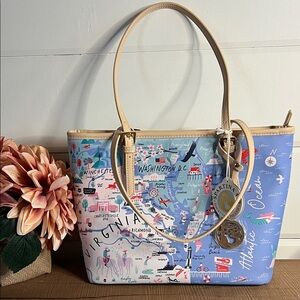 NWT Spartina 449 VA Map Bag